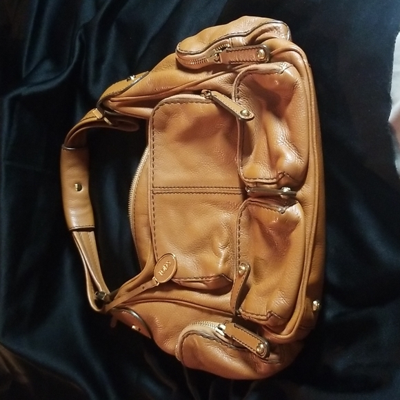 Tods Leather purse Brown tobaccolike color - Picture 1 of 17